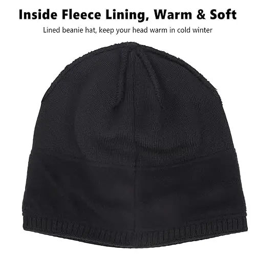 Oversize XXL Beanie Hat for Big Heads 23.6