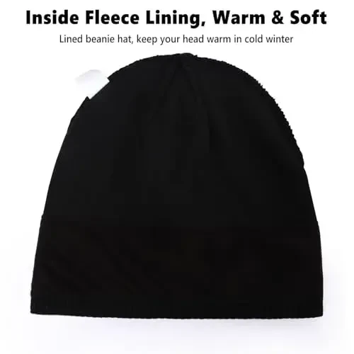 Oversize XXL Beanie Hat for Big Heads 23.6