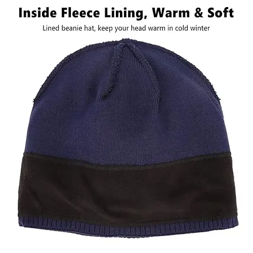 Oversize XXL Beanie Hat for Big Heads 23.6