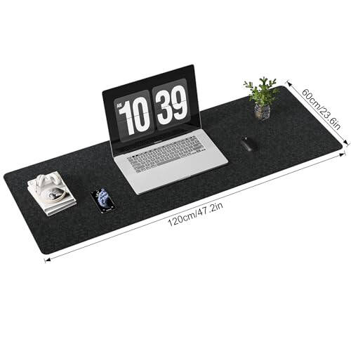 Large Felt Desk Mat,47.2