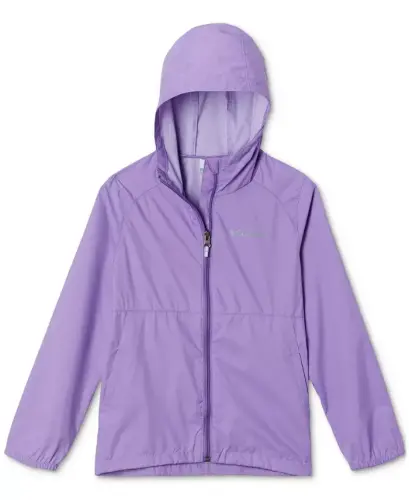 Girls' 5-16 Switchback II Water-Resistant Jacket - Paisley Purple 