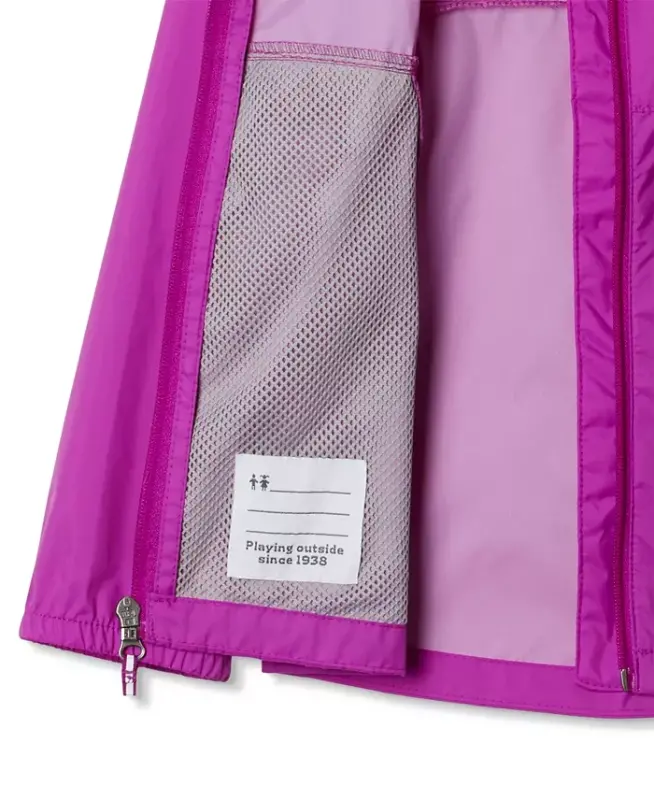 Big Girls Switchback II Water-Resistant Jacket-Bright Plum - 3