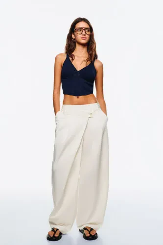 Buyurtma asosida tikilgan shim - BERSHKA