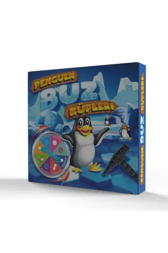 Penguen Buz Küpleri Eğlenceli Aile Oyunu - Yeni Kural Çarklı Versiyon V2 - 6