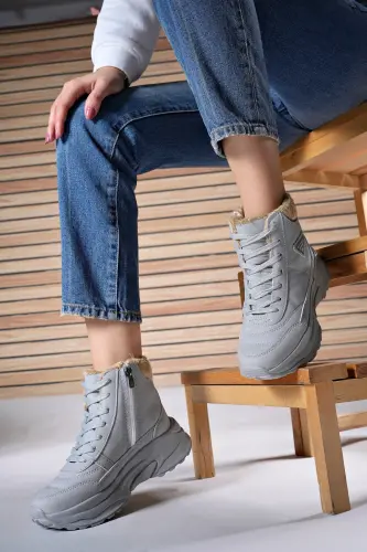 Buz Unisex Çocuk Bot 0012123-Buz - 8