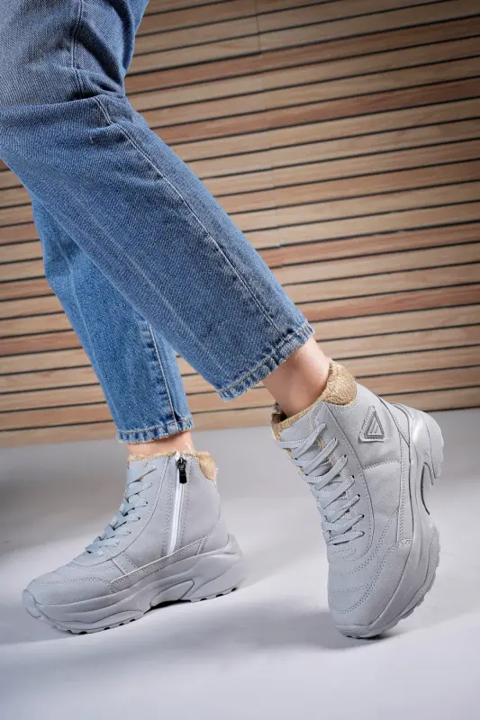 Buz Unisex Çocuk Bot 0012123 - Buz - 6