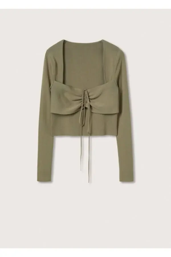 Büzgü Detaylı Kazak - 3