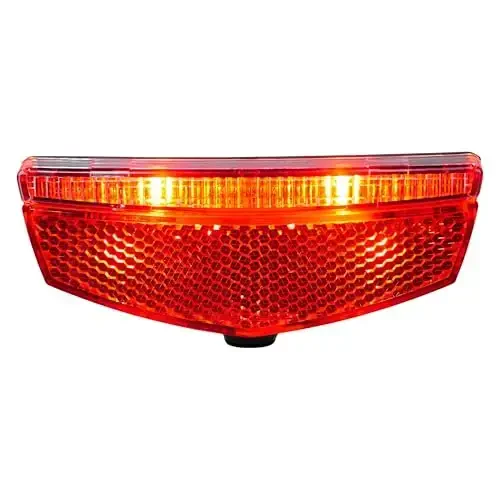 BV Bike Lights for Night Riding LED Bike Tail Light - Bicycle Light Battery-Powered/Rechargeable - Rear Bike Light Weather Resistant - Visible Up to 1500ft Bicycle Tail Light LED Bike Light - 1