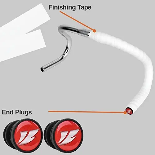 BV EVA Road Bike Handlebar Tapes, Bicycle Bar Tape, Cycling Handle Wraps – 2 Rolls - 4