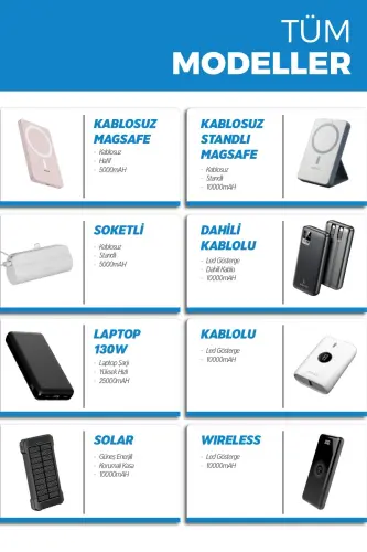 By Deji Magsafe Powerbank 10000mah Stand with Fast Portable Battery for Iphone 12 13 14 15 Android - 13
