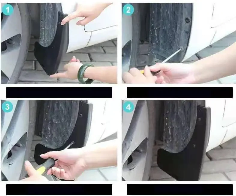 for BYD Destroyer 05 2022 2023 2024 Accessories Car Mud Guards Flaps Splash Compatible, Auto Parts Front Rear Mudguard Fender 4pcs/Set ﻿ - 7