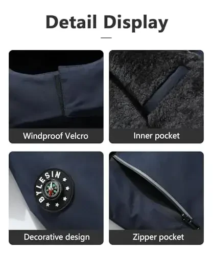 BYLESIN Kid's Waterproof Ski Jacket Warm Winter Coat Boys Snowboarding Jackets Outdoor - 7