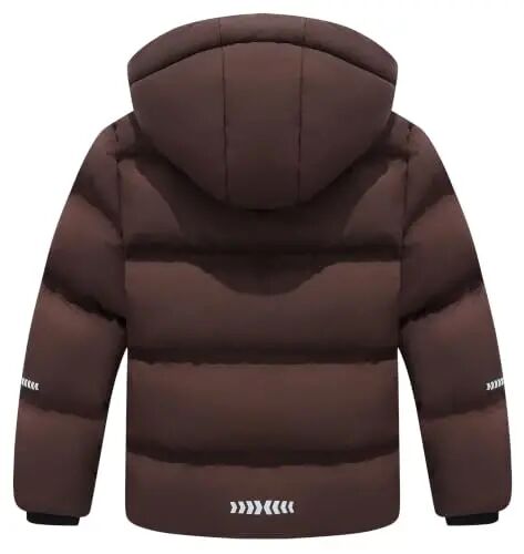 BYLESIN Kids Boy's Winter Coat | Fleece Lined Waterproof Jacket Puffy Cotton Coat Thick Hooded Down Outdoor Coats - BYLESIN (1)
