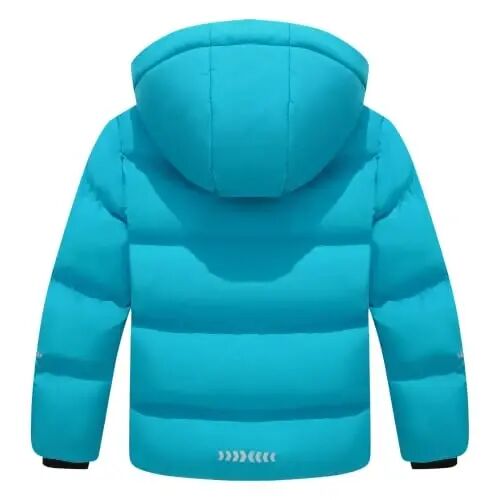 BYLESIN Kids Boy's Winter Coat | Fleece Lined Waterproof Jacket Puffy Cotton Coat Thick Hooded Down Outdoor Coats - BYLESIN (1)