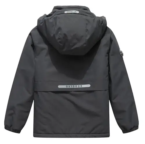BYLESIN Kid's Waterproof Ski Jacket Warm Winter Coat Boys Snowboarding Jackets Outdoor - 2