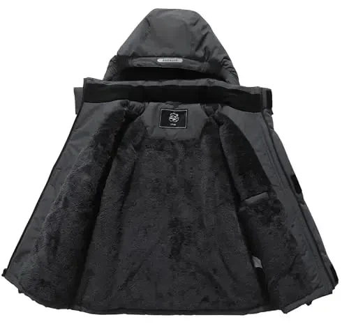 BYLESIN Kid's Waterproof Ski Jacket Warm Winter Coat Boys Snowboarding Jackets Outdoor - 3