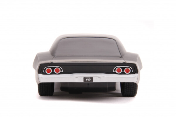 Быстрые и яростные 1: 16 Радиоуправляемая модель автомобиля Дома 1968 Dodge Charger Widebody (чёрный) - 8