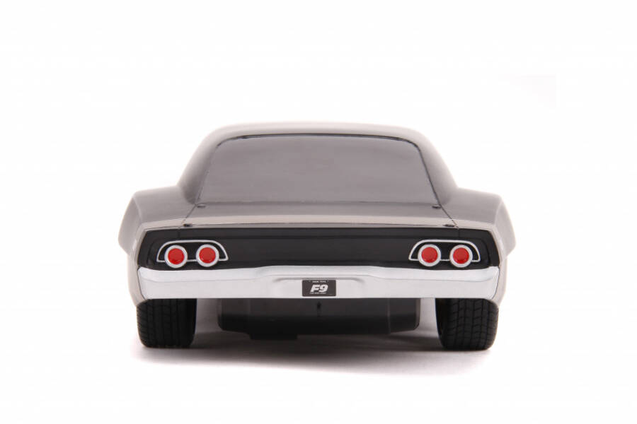 Быстрые и яростные 1: 16 Радиоуправляемая модель автомобиля Дома 1968 Dodge Charger Widebody (чёрный) - 8