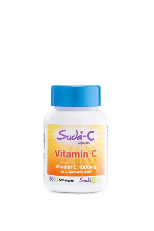 C 1000 Mg 60 Herbal Capsules - SUDA VITAMIN
