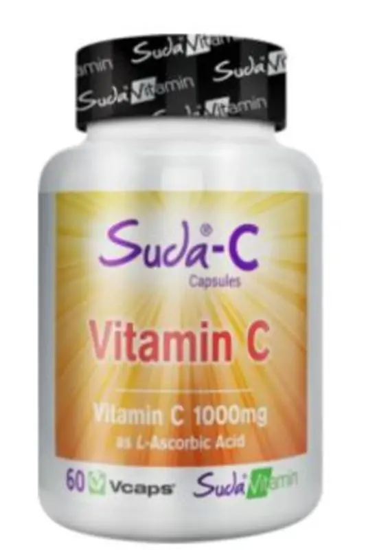 C 1000 Mg 60 Herbal Capsules - SUDA VITAMIN