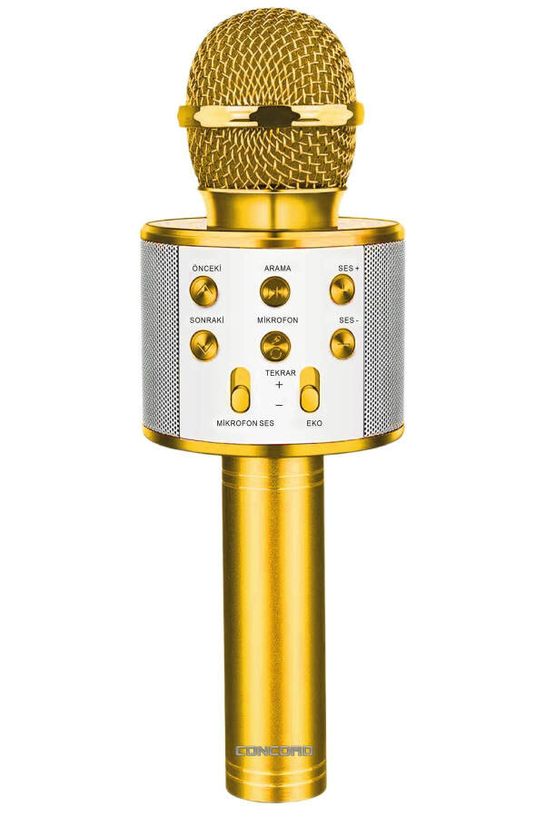 C-8501 Караоке Микрофон Bluetooth Колонка Türkçe - 5