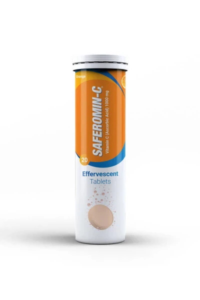 C Vitamini 1000 Mg 20 Tablet - SAFEROMIN (1)
