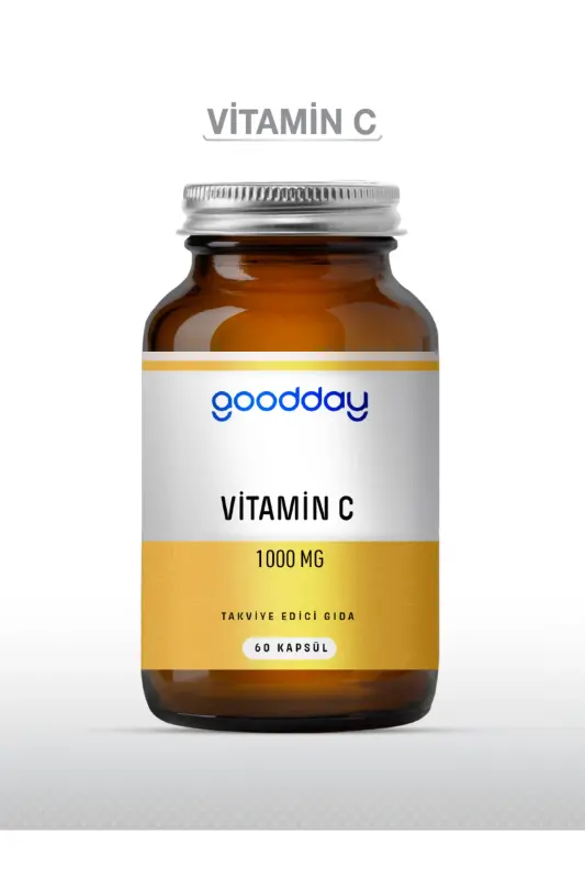 C vitamini 1000 mg 60 kapsula - GOODDAY