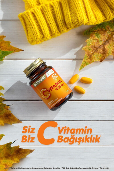 C Vitamini 1000 Mg - C Vitamini Deposu Zaman Salınımlı 30 Tablet - 2