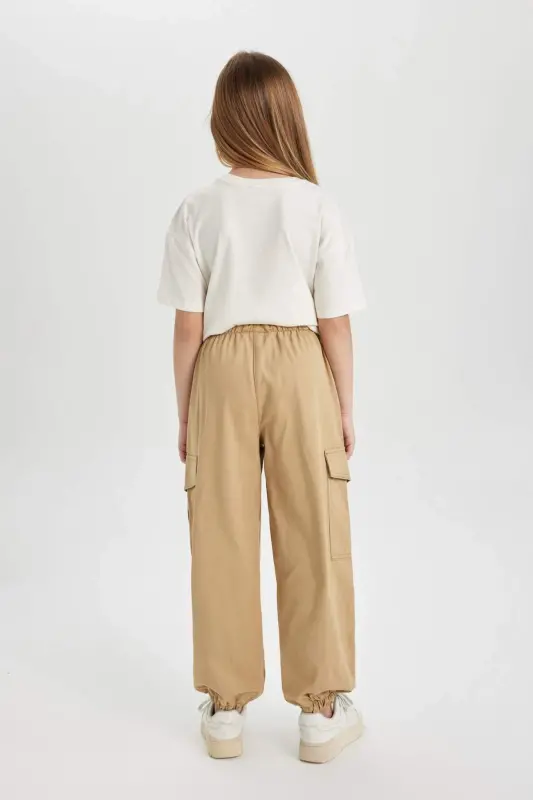 C0447a8 Ss Girls Parachute Cargo Cotton Pants - 5