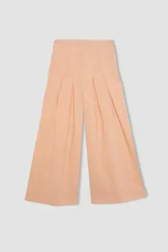 C0448a8 Ss Wide Leg Cotton Trousers - 4