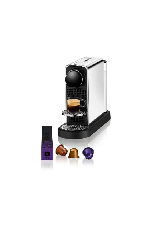C140 Citiz Platinum Paslanmaz Çelik Espresso Kahve Makinesi, Titan - 3