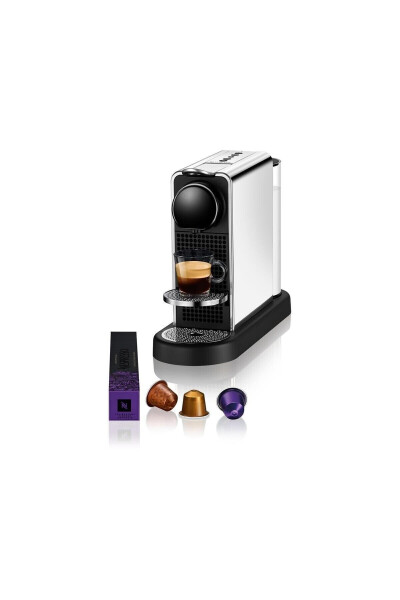 C140 Citiz Platinum Qahva Mashinasi, Zanglamaydigan Po'lat - NESPRESSO
