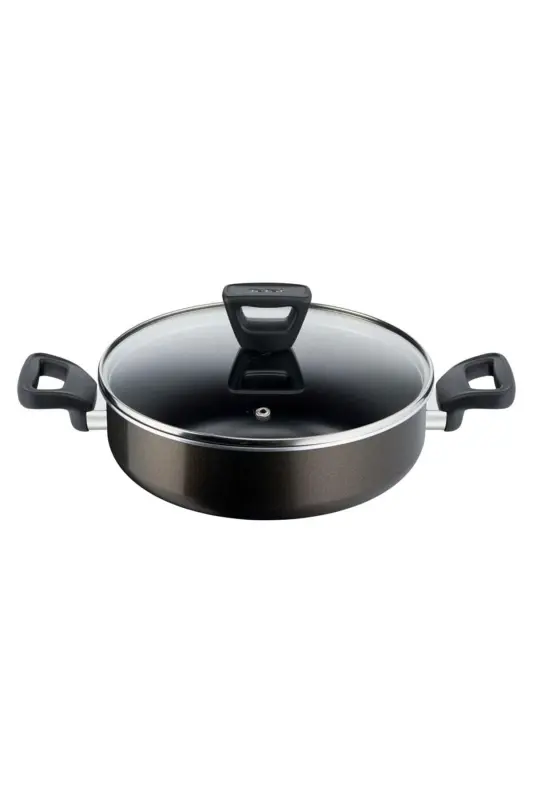 C38471 Титан 2x Xl Короткая Кастрюля 26 Cm-Черный - 1