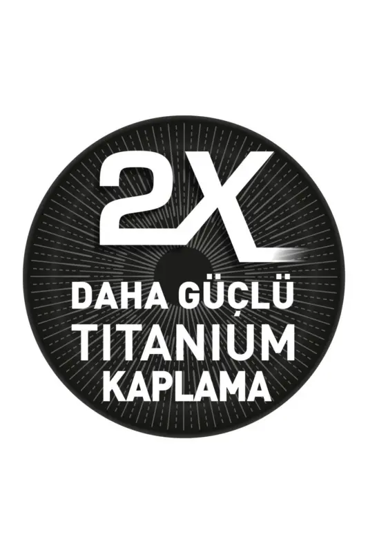 C38471 Titan 2x Xl Qisqa Qozon 26 Sm-Qora - 2