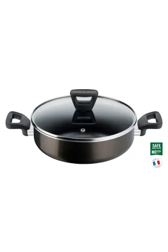 C38471 Titan 2x Xl Qisqa Qozon 26 Sm-Qora - 6