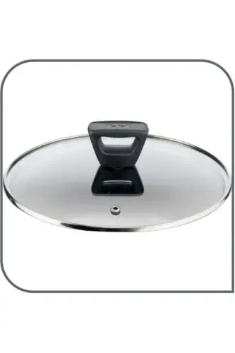 C38471 Titanium 2x Xl Short Pot 26 Cm-Black - 3