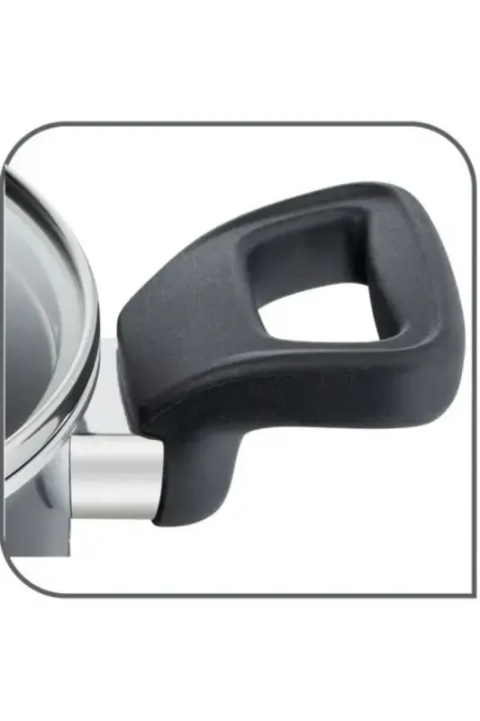 C38471 Titanium 2x Xl Short Pot 26 Cm-Black - 4