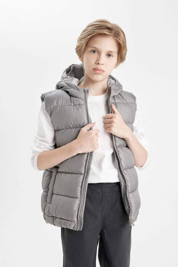 C4334 Waterproof Hooded Inflatable Vest - 9