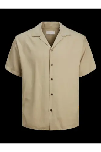 Caaron brand, short-sleeved, casual fit shirt for men. - 4