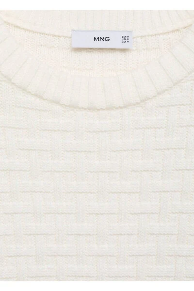 Cable Knit Sweater - 7