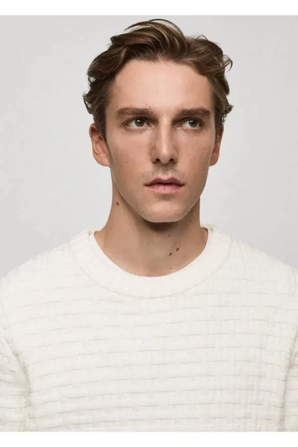 Cable Knit Sweater - 8