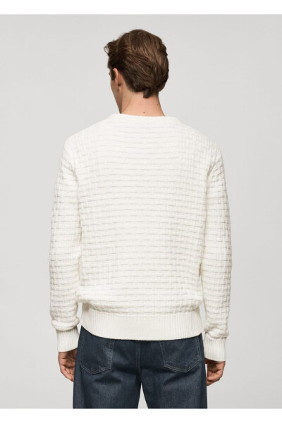 Cable Knit Sweater - 4