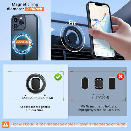 CACOE Magnetic Case for iPhone 12 & 12 Pro - 4