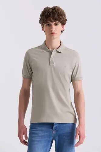 Cağla Slim Fit Polo Yaka T-Shirt 