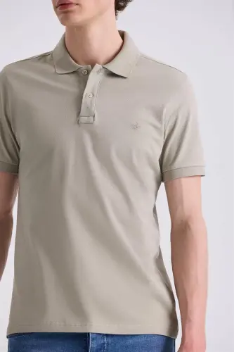 Çağla Slim Fit Polo Yaka T-Shirt - 3