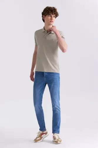 Cağla Slim Fit Polo Yoqali T-shirt - JAKAMEN (1)