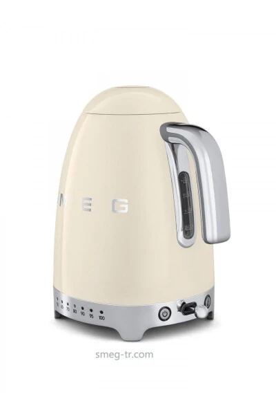 Чайник Klf04creu Cream 2400 Вт из стали - SMEG (1)