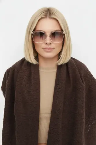 Cairo Bouclé 100% Buklet Soft Touch Premium Trend Achchiq Qahva Mocha Sharf - Achchiq Qahva - 4