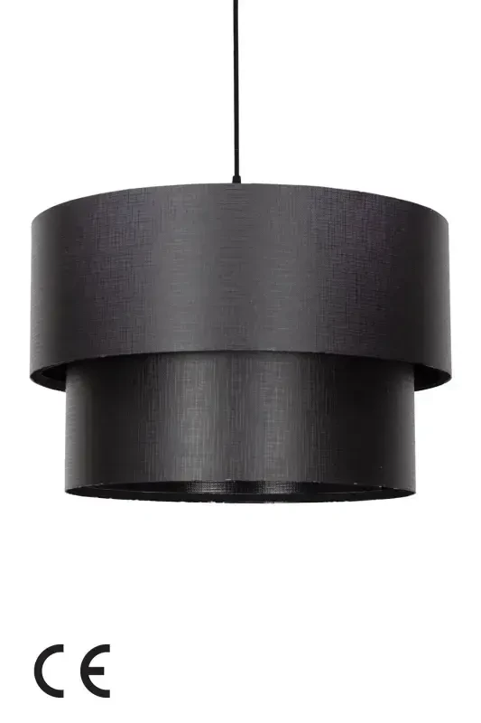 Cake Pendant Chandelier Black Finnish-Black - 5