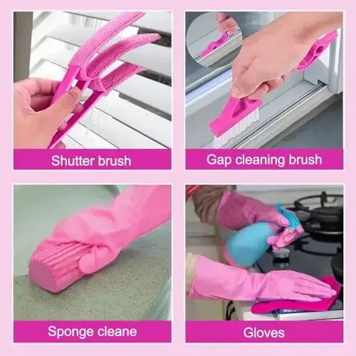 CALBEAU Shift shifokorlari Duster 60 dyuymli uzatma paneli bilan, yuqori Shift shifokorlari pichoqlari uchun tozalagichlar, to'plami uchun tozalagichlar Saqlash sumkasi bilan, oilalar uchun tozalash vositalari - 5